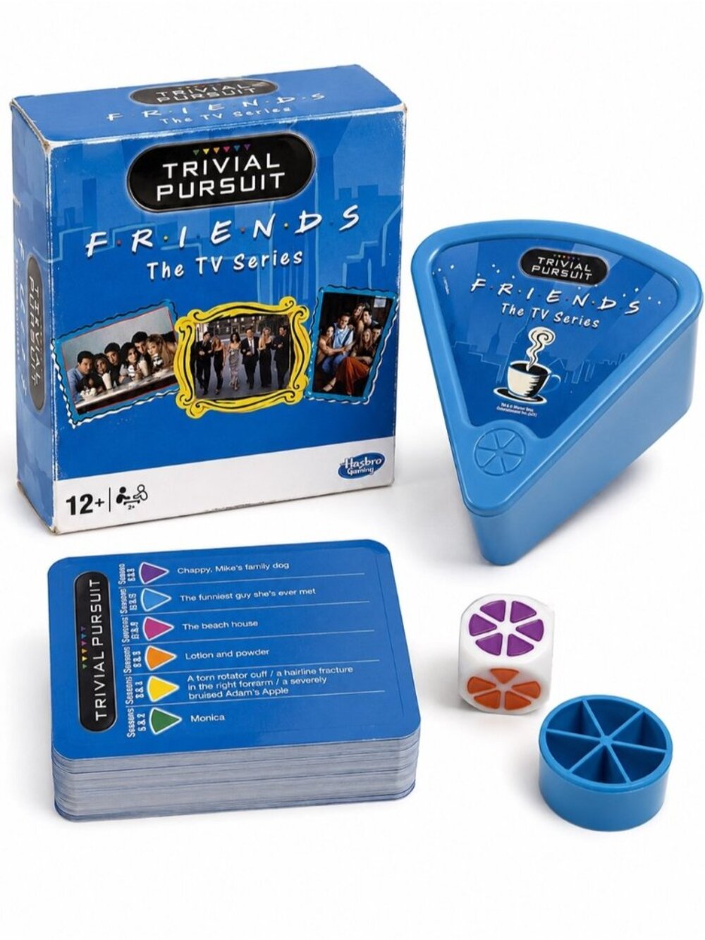 Trivial Pursuit Friends The TV Series Travel Card Game Hasbro Complete